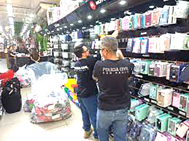 Civil realiza Operação Ostentação e apreende milhares de produtos falsificados em Rio Preto