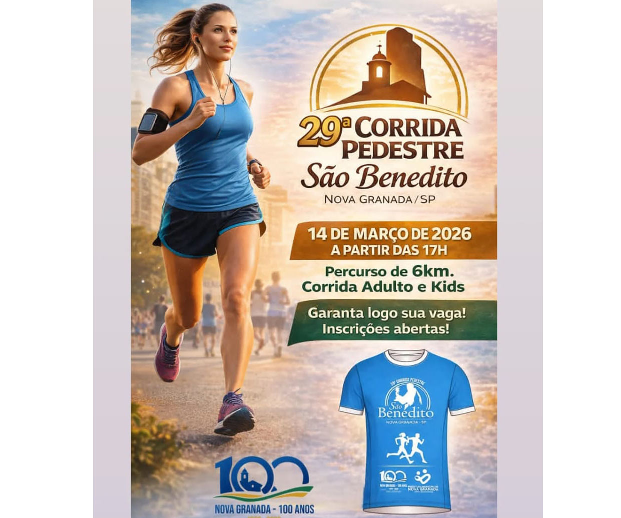 29ª Corrida Pedestre de São Benedito de Nova Granada