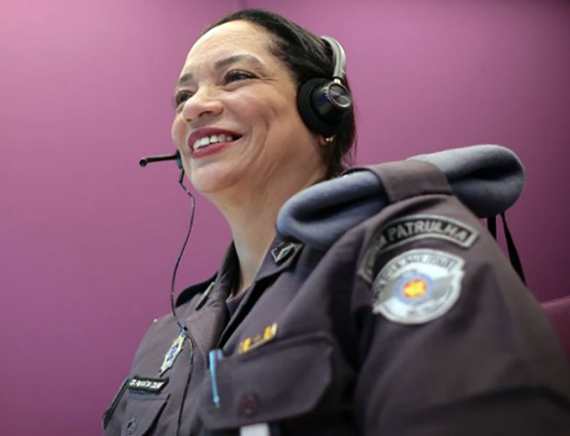 PM superou violência doméstica e passou a ajudar outras mulheres em risco