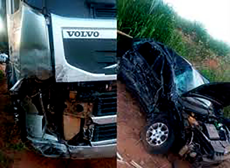 Colisão entre carro e caminhão deixa dois mortos em vicinal de Penápolis