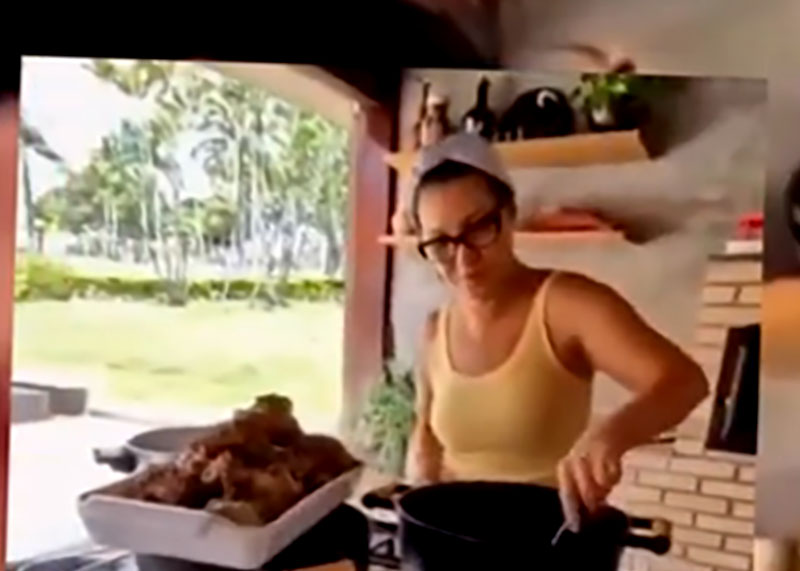 Almoço de Páscoa: Janja prepara carne de paca para Lula