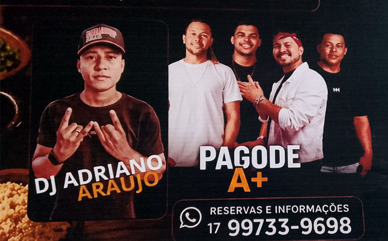 Inédito: 1ª Feijoada  com Pagode de Palestina