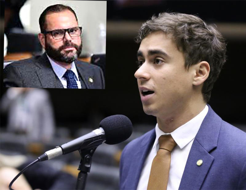 Nikolas e senador da direita trocam insultos em grupo de WhatsApp com xingamento de “vagabundo”