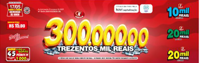 Saúde Cap: Prêmio de R$ 1.000.000 sai em Ipiguá
