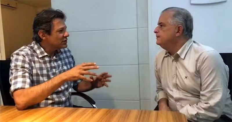 Haddad anuncia Márcio França como vice e fecha chapa ao governo de SP