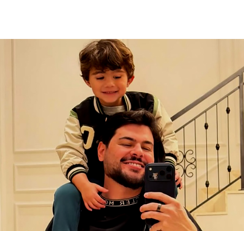 Miguel, filho de Cristiano, recebe alta do HCM após ser atendido em Nova Granada depois da picada de escorpião
