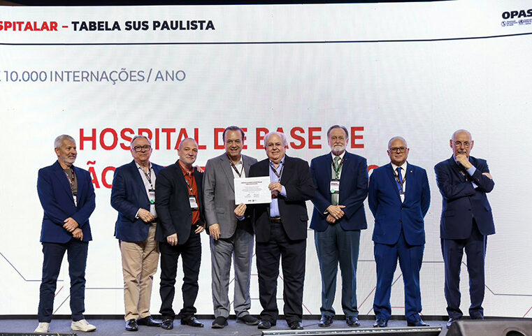 HB é premiado pela Secretaria de Saúde do Estado de São Paulo no Seminário SUS Paulista